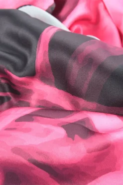 Tücher>Mac Trachtentuch pinkschwarz