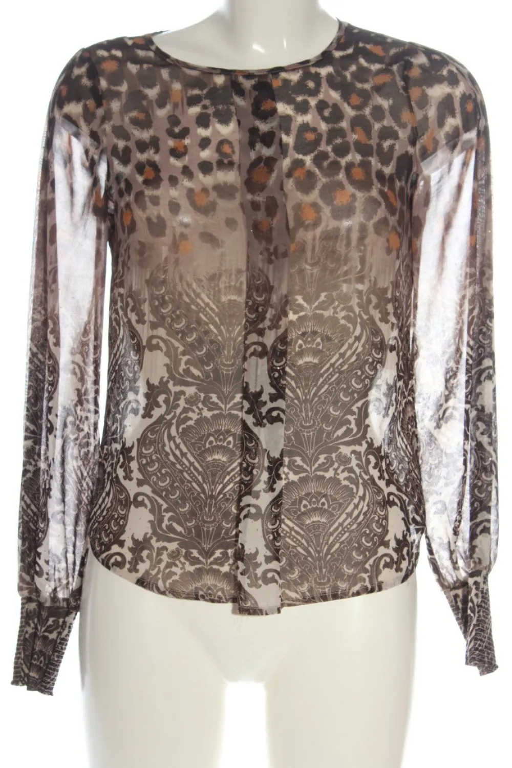 Transparenz-Bluse Größe 32-Warehouse Hot