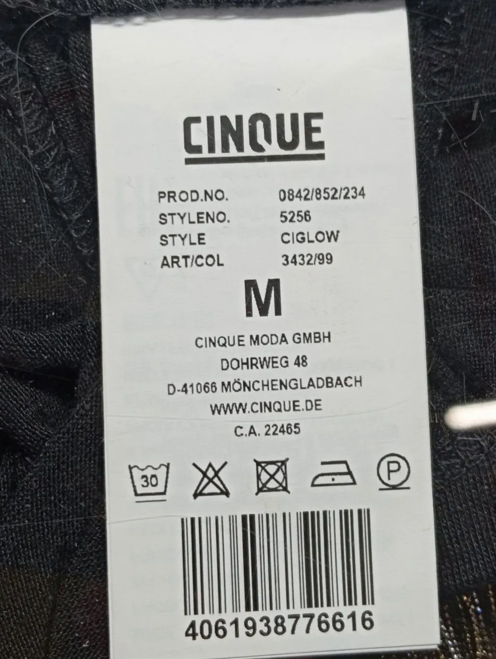 Blusen>Cinque Transparenz-Bluse Größe 38 bronzefarben