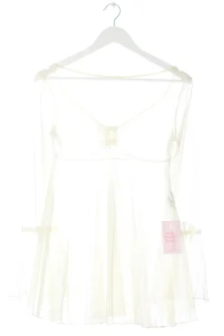 Blusen>Aubade Transparenz-Bluse Größe 38 weiß