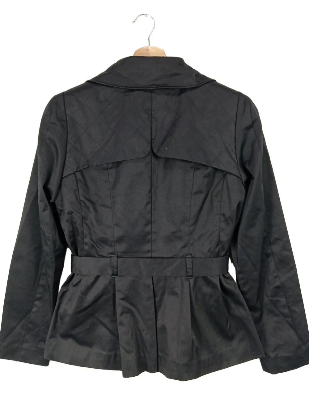 Mäntel>H&M Trenchcoat Größe 40 schwarz