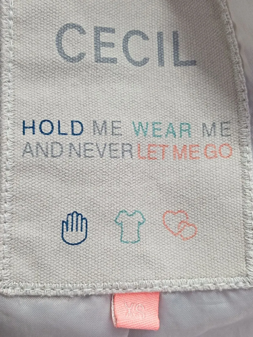 Mäntel>Cecil Trenchcoat Größe 34 hellgrau