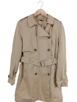 Mäntel>Pull & Bear Trenchcoat Größe 38 wollweiß