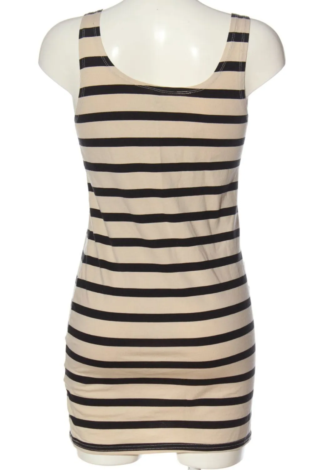 Tops>H&M Divided Trägertop Größe 38 cremeschwarz