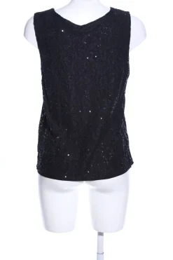 Tops>Street One Trägertop Größe 38 schwarz