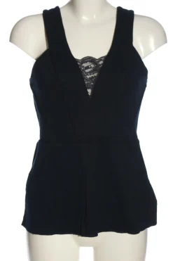 Tops>Mango Suit Trägertop Größe 38 blau