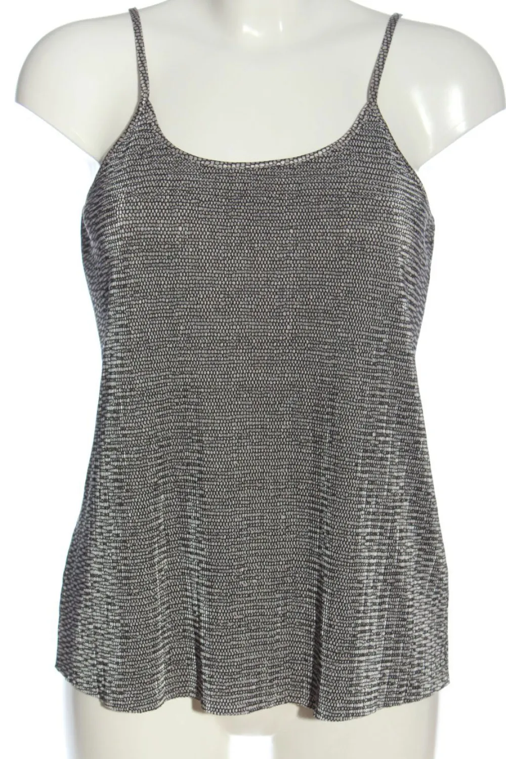 Tops>H&M Trägertop Größe 36 hellgrau