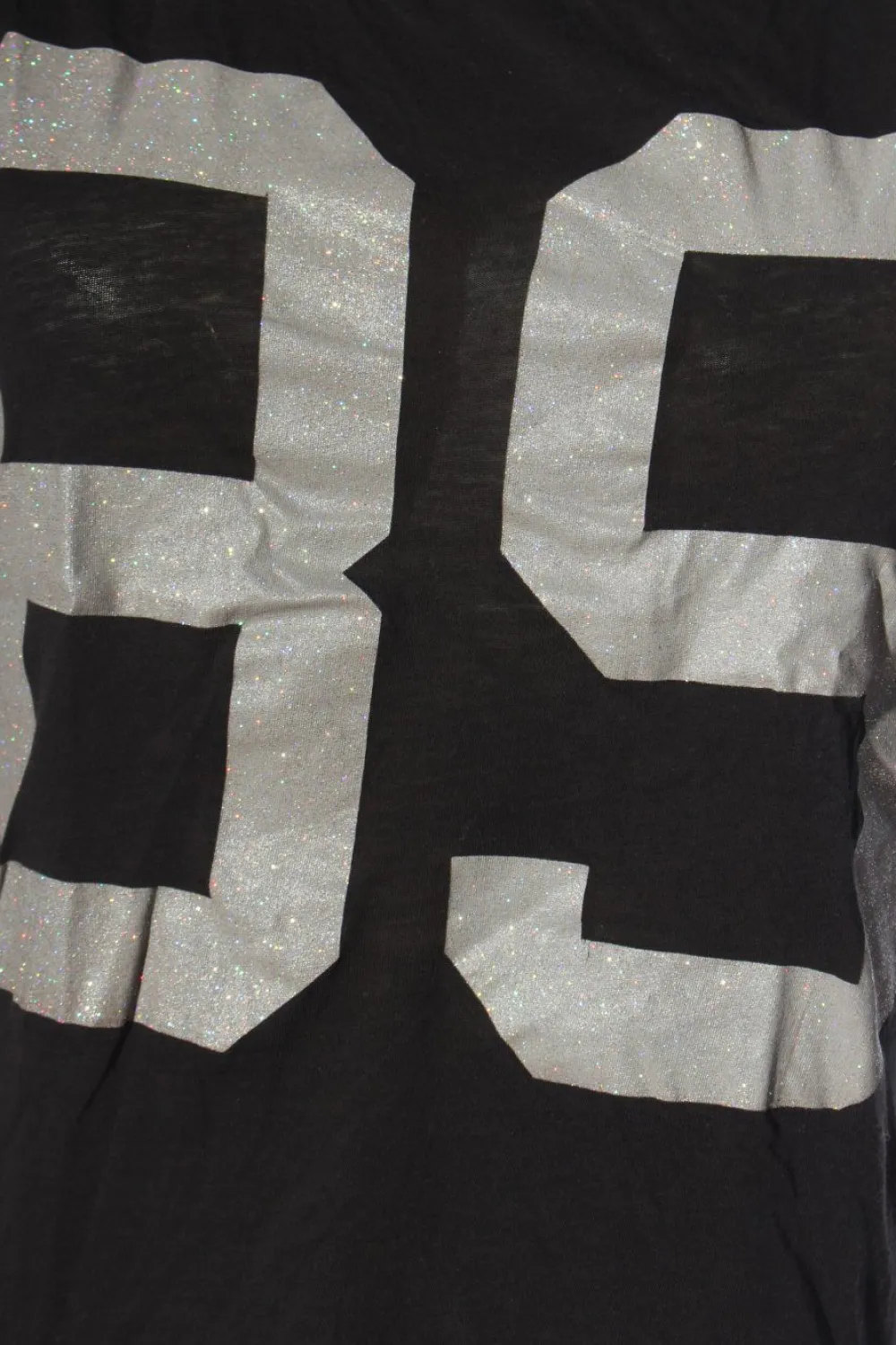 Shirts>Gina Tricot T-Shirt Größe 36 schwarzhellgrau