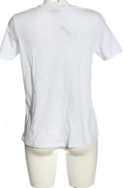 Shirts>Mango Basics T-Shirt Größe 38 weißschwarz