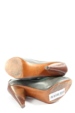 T-Steg-Pumps Größe 38-Fossil New