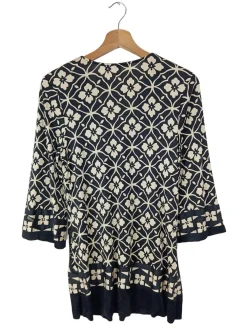 Blusen>Hale Bob Tunikabluse Größe 38 wollweißschwarz