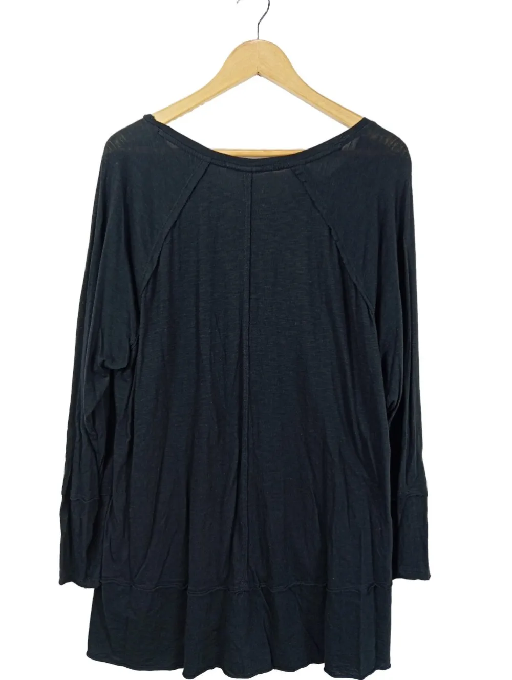 Blusen>Style & co Tunikabluse Größe 46 schwarz