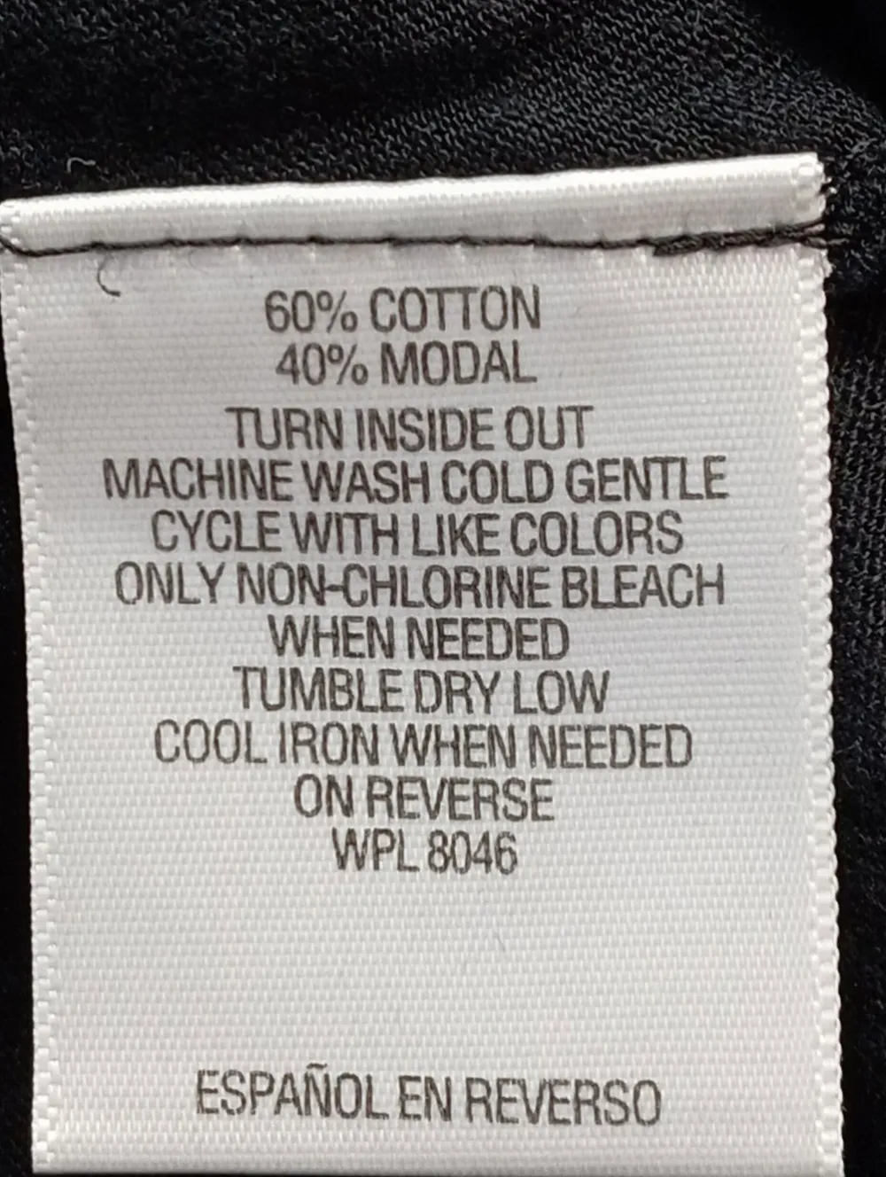 Blusen>Style & co Tunikabluse Größe 46 schwarz