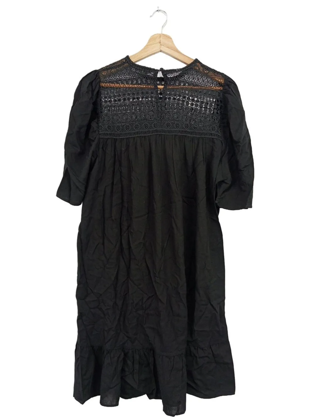 Kleider>milan kiss Tunikakleid Größe 38 schwarz