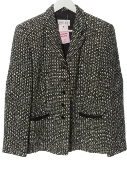 Blazer>Basler Tweedblazer Größe 40 schwarzweiß