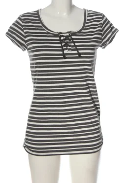 Shirts>Sublevel U-Boot-Shirt Größe 38 weißschwarz