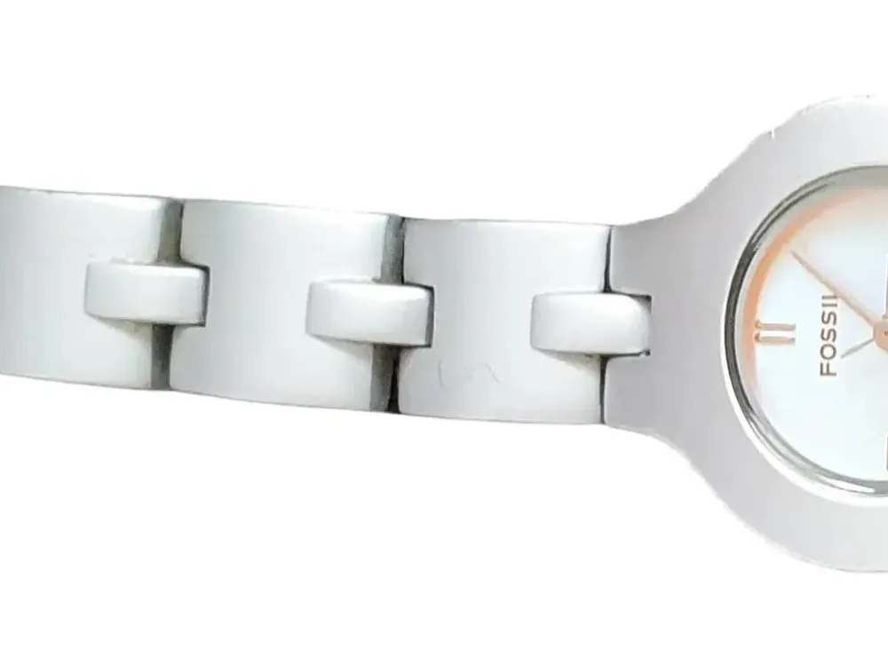 Uhren>Fossil Uhr silberfarben