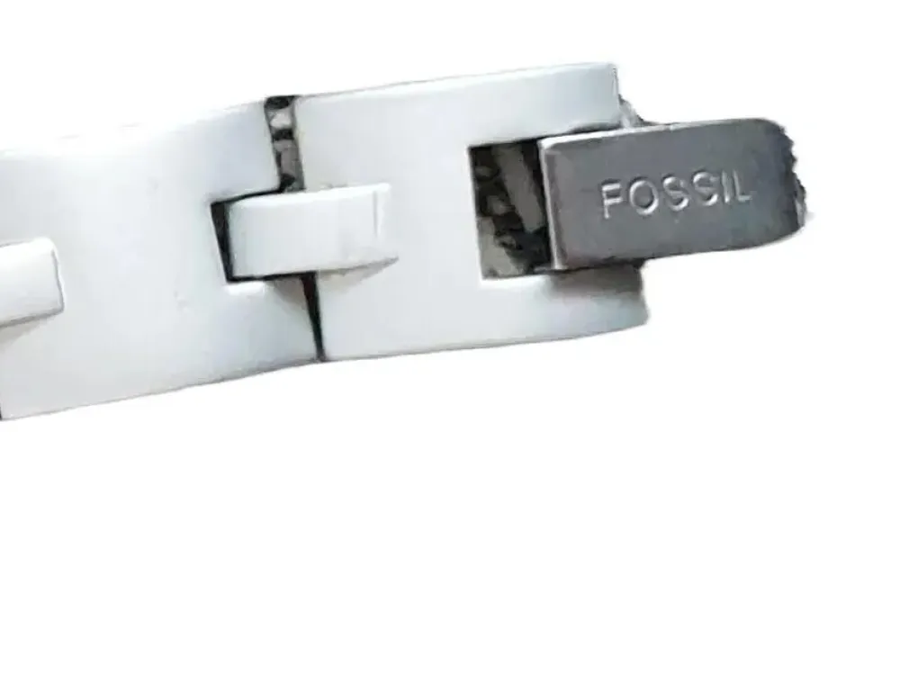 Uhren>Fossil Uhr silberfarben