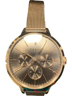 Uhren>Hugo Boss Uhr goldfarben