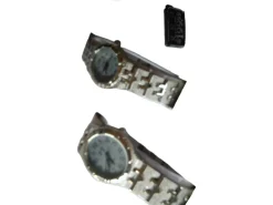 Uhren> Uhr silberfarben