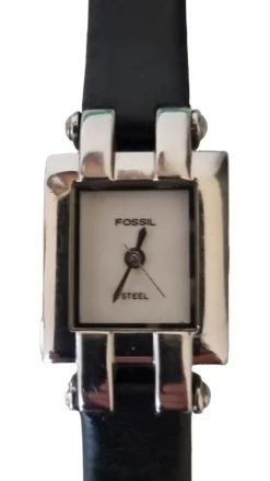 Uhren>Fossil Uhr schwarz