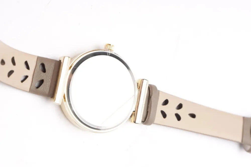 Uhren>ohne Marke Uhr braun