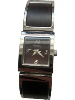 Uhren>Fossil Uhr silberfarben