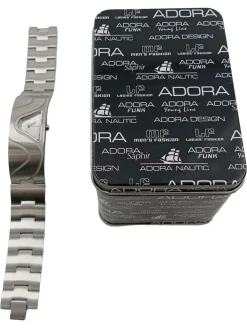 Uhren>Adora Uhr silberfarben