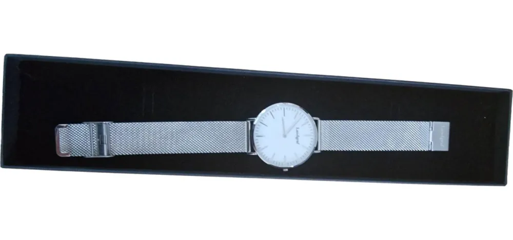 Uhren> Uhr silberfarben