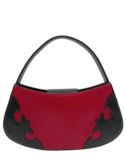 Umhängetaschen>Escada Umhängetasche rotschwarz