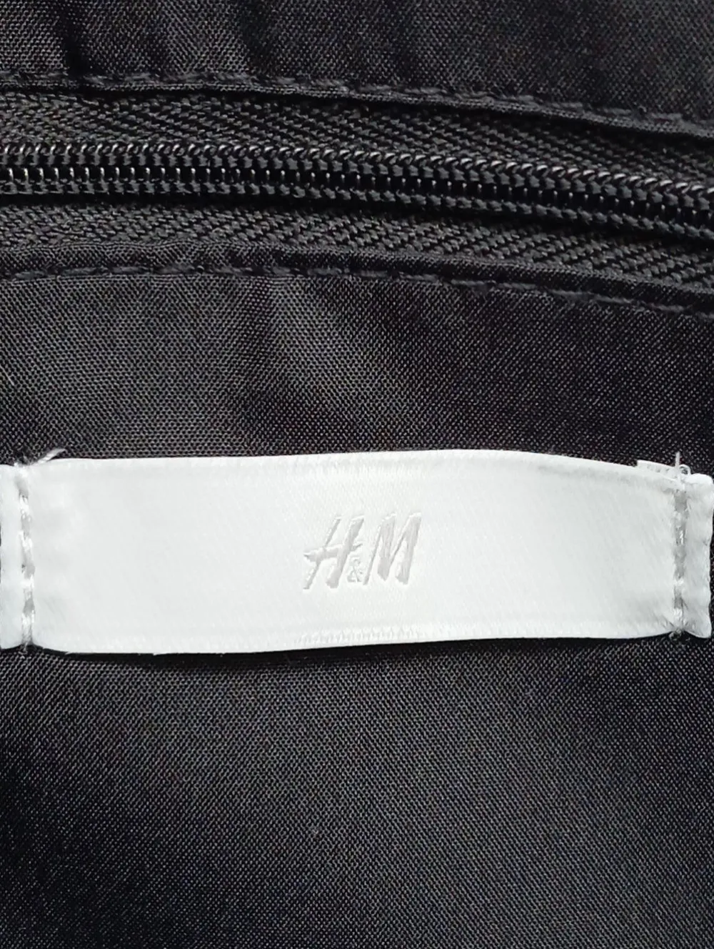 Umhängetaschen>H&M Umhängetasche wollweißschwarz