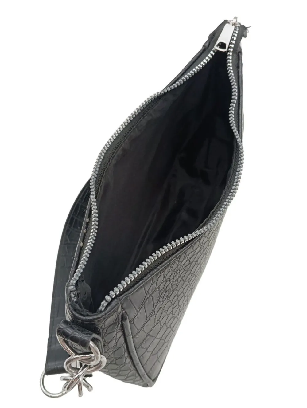 Umhängetaschen>H&M DENIM Umhängetasche schwarz