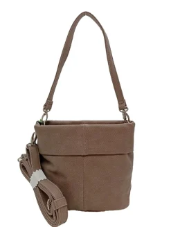 Umhängetaschen>Zwei Umhängetasche graubraun