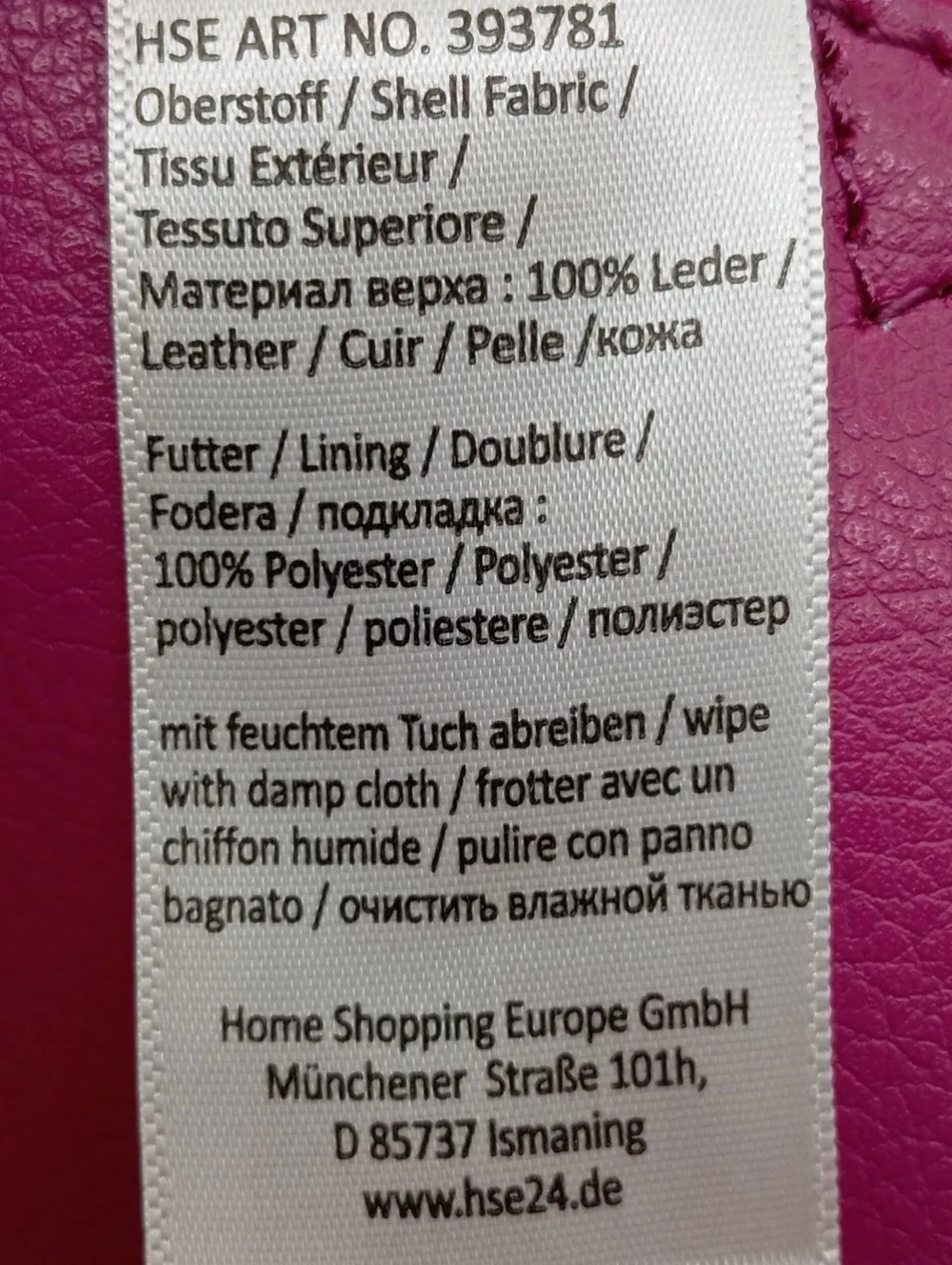 Umhängetaschen>Clever & Chic Umhängetasche pink