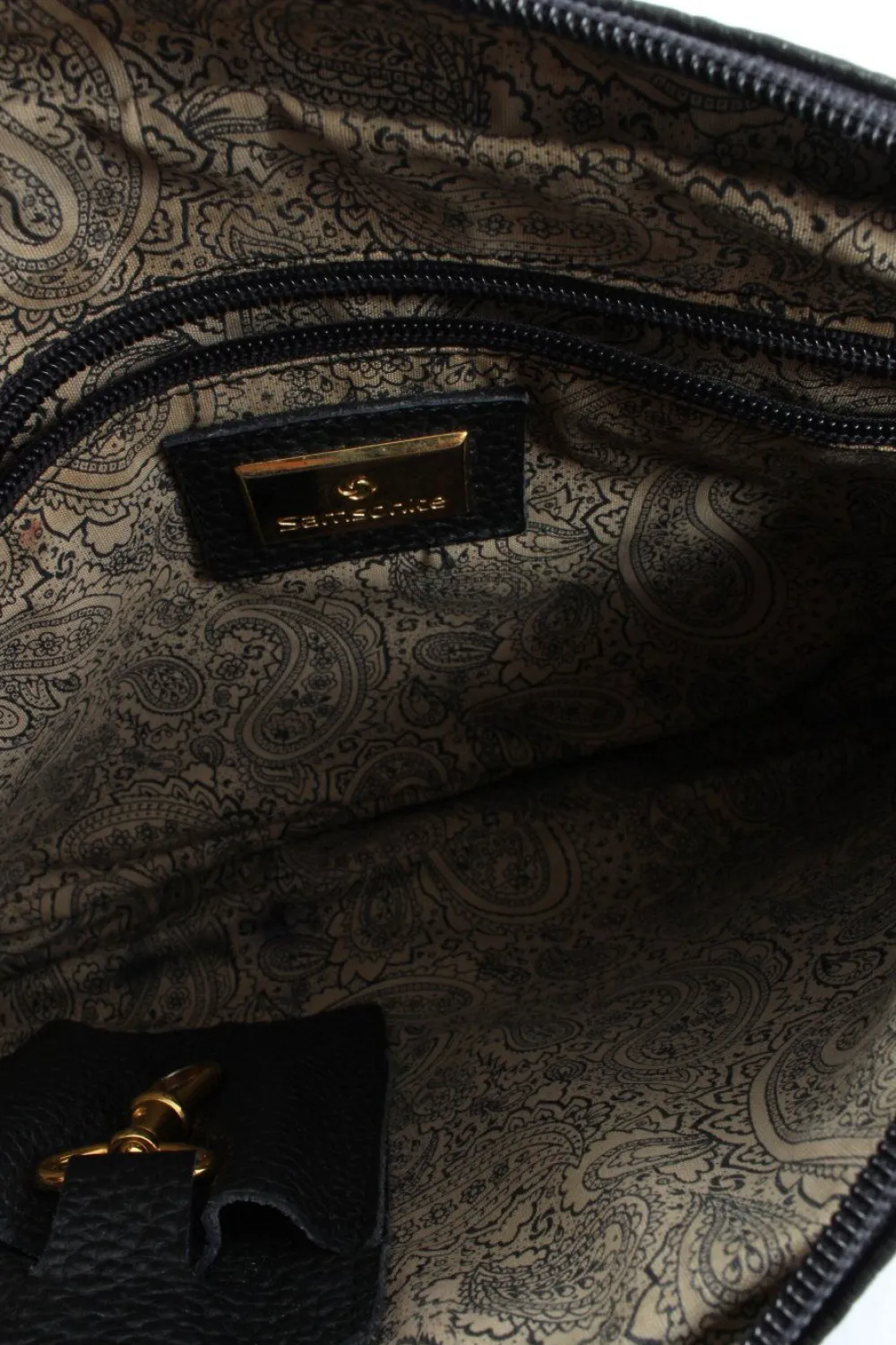 Umhängetaschen>Samsonite Umhängetasche braunschwarz