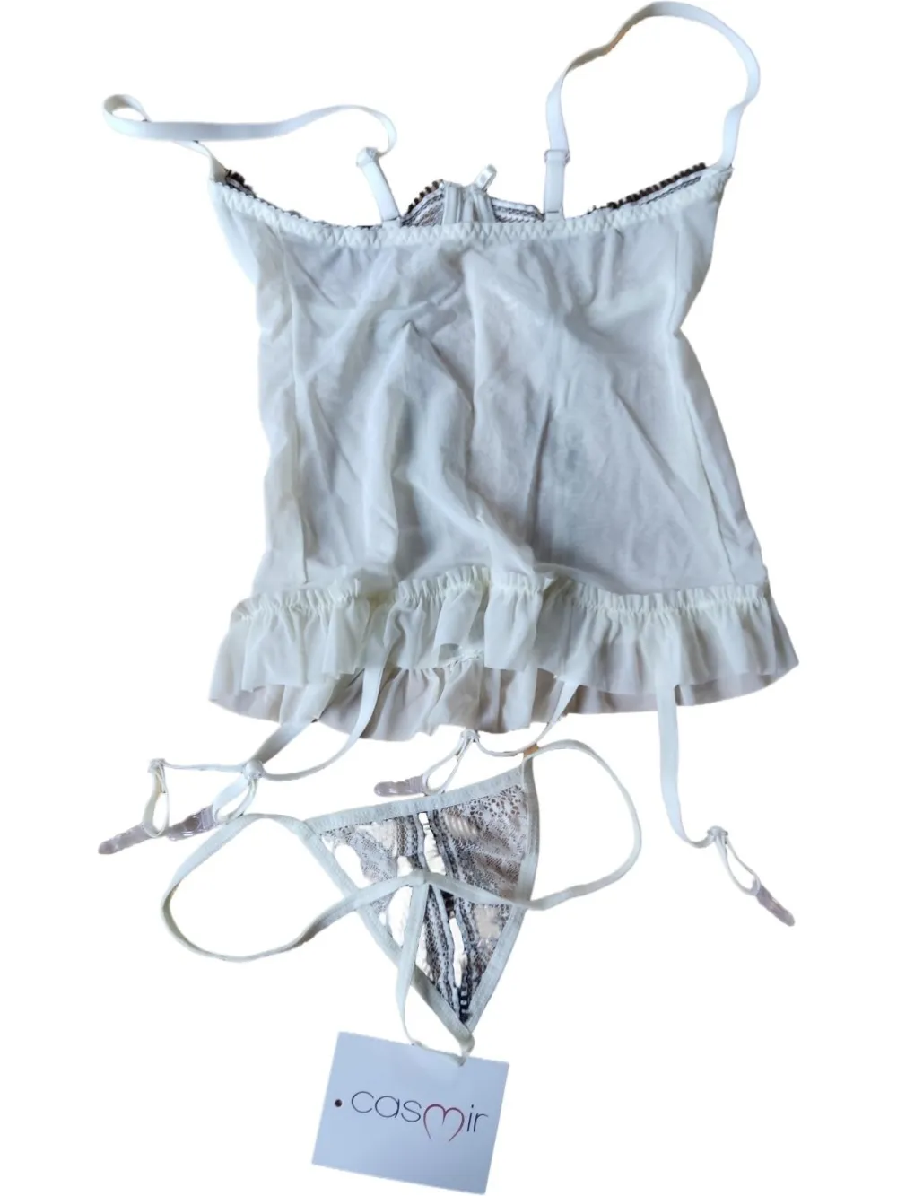 Dessous> Unterteil Größe 36 weiß