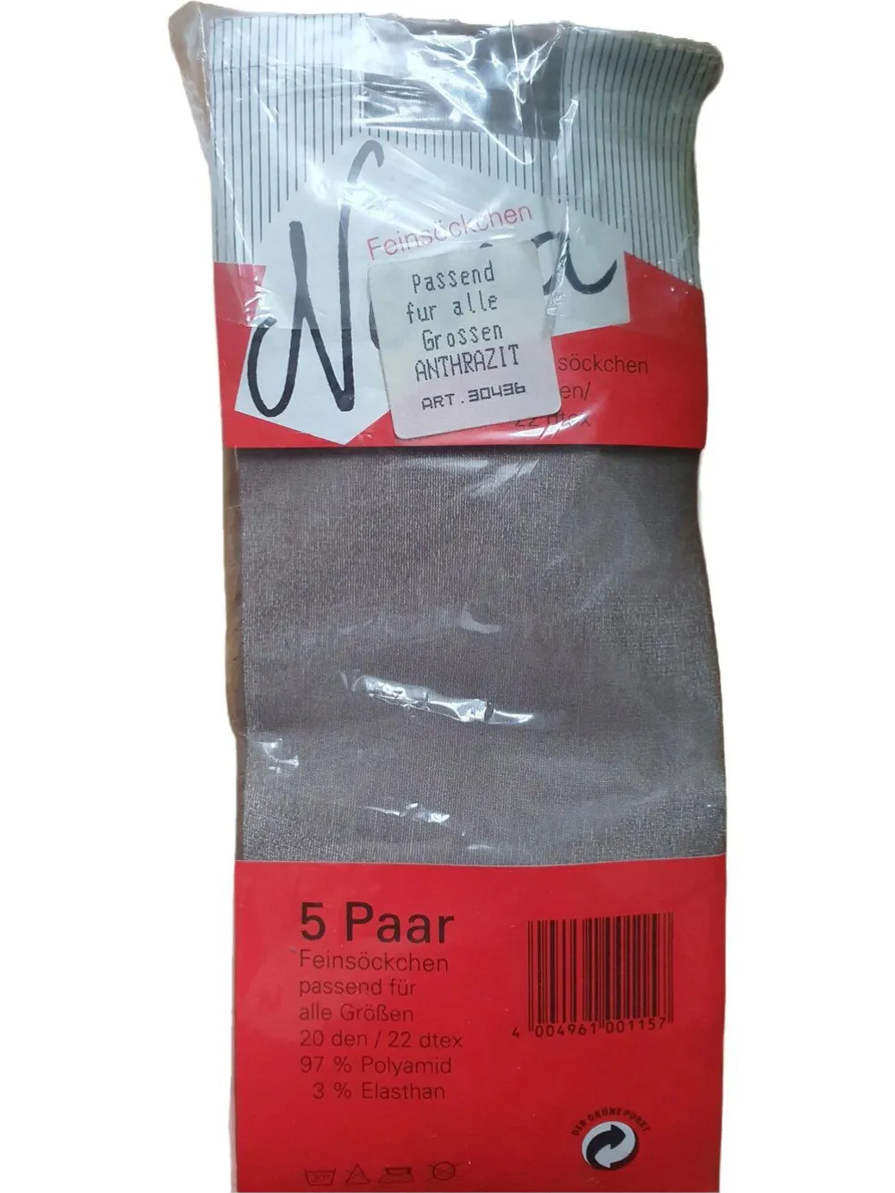 Dessous> Unterteil Größe 38 grau