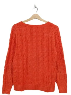 Pullover>Landsu2019 End V-Ausschnitt-Pullover Größe 36 rot