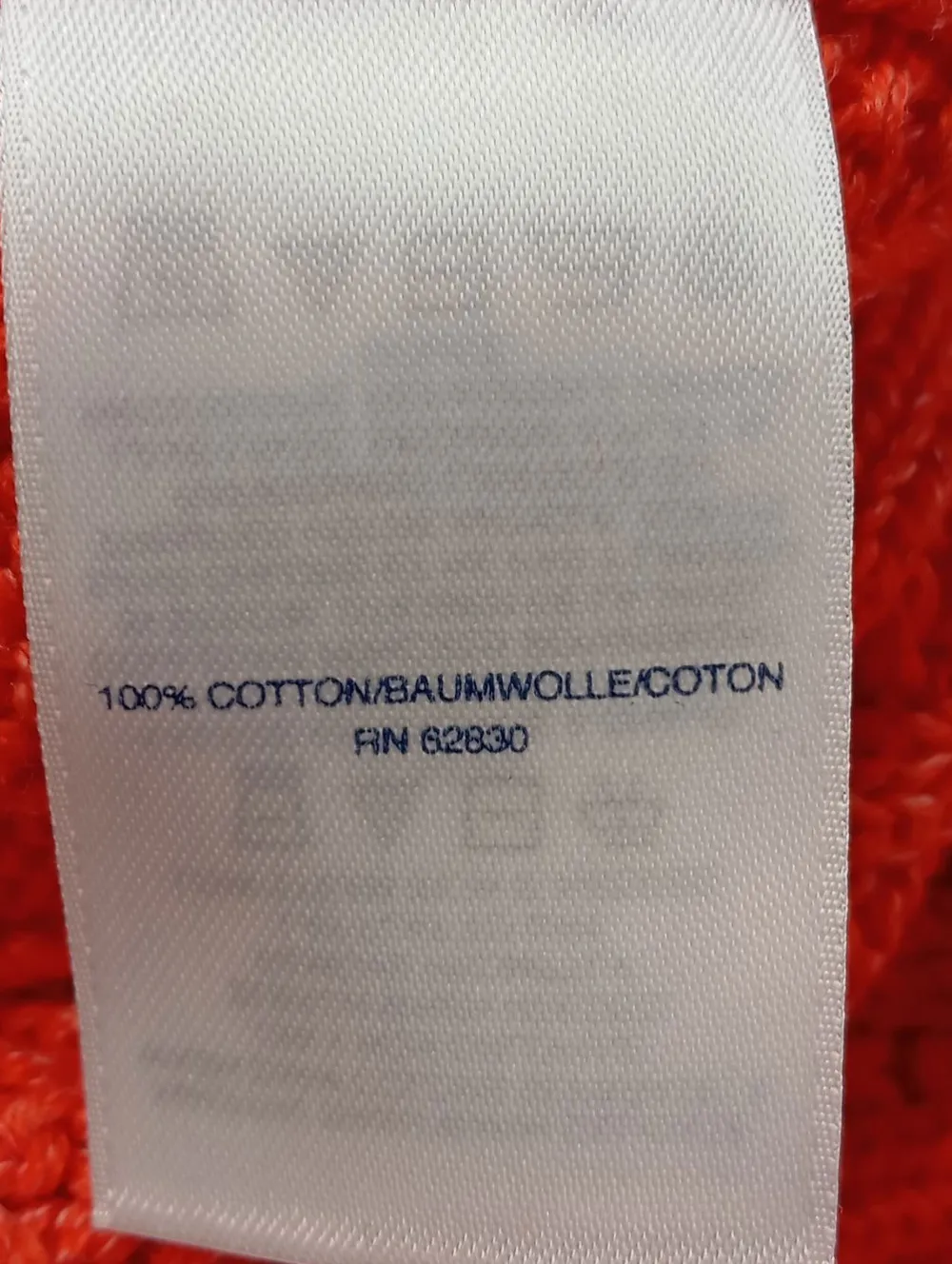 Pullover>Landsu2019 End V-Ausschnitt-Pullover Größe 36 rot