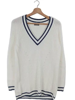 V-Ausschnitt-Pullover Größe 38-Yessica Outlet