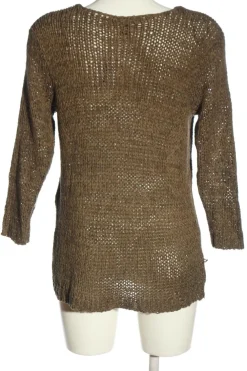 Pullover>H&M V-Ausschnitt-Pullover Größe 38 bronzefarben