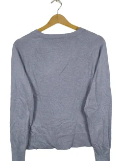 Pullover>MNG V-Ausschnitt-Pullover Größe 36 blau