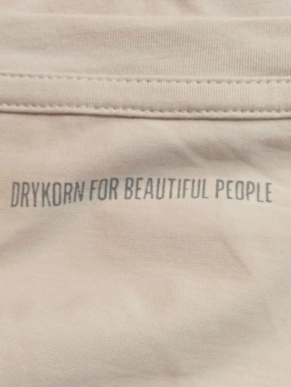 Shirts>Drykorn V-Ausschnitt-Shirt Größe 34 wollweiß