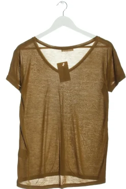 Shirts>MSCH Copenhagen V-Ausschnitt-Shirt Größe 38 braun