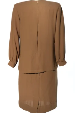 Twin Sets>Oleg Cassini Web Twin Set Größe 40 braun