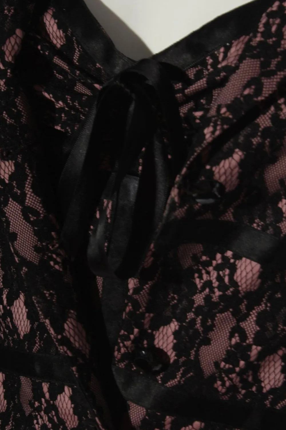 Twin Sets>Nicowa Web Twin Set Größe 36 schwarzpink