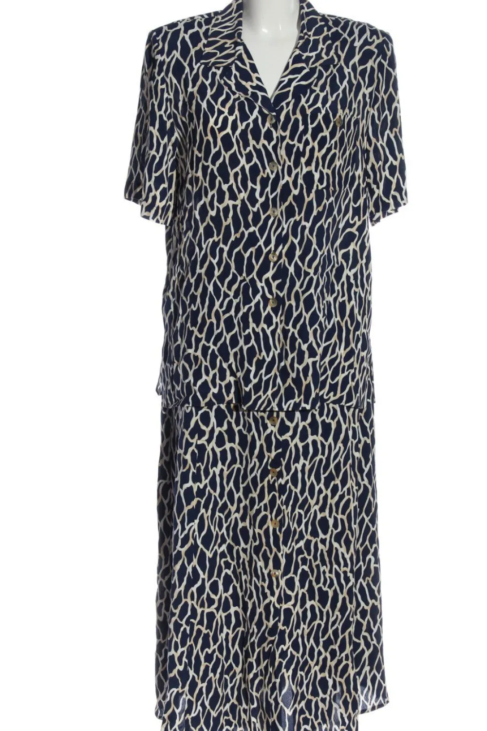 Twin Sets>Frankenwu00e4lder Web Twin Set Größe 40 blauweiß