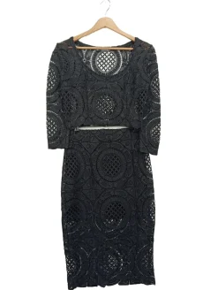 Twin Sets>mexton Web Twin Set Größe 36 schwarz