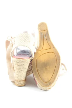 Sandaletten>BEL Clothing Wedges Sandaletten Größe 37 pinkwollweiß