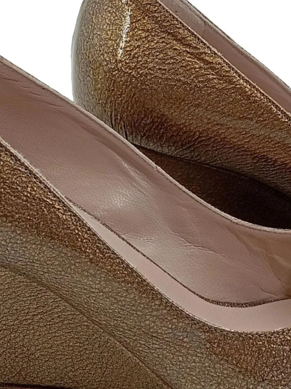 Sandaletten> Wedges Sandaletten Größe 37 goldfarben